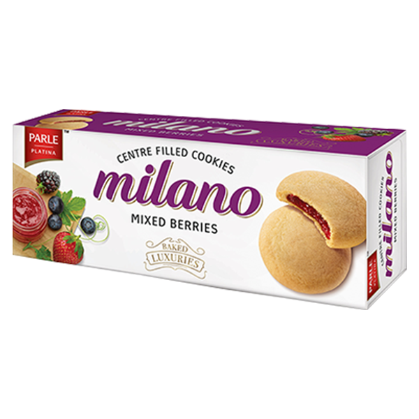 Milano Centre Filled Cookies - Mixed Berries